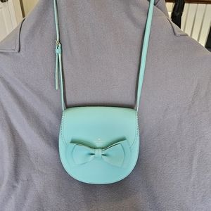 Kate Spade Turquoise Bow Crossbody